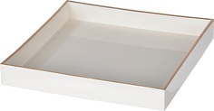 Поднос 22х22х3см Glasar 42539-WHIT ГЛАСАР