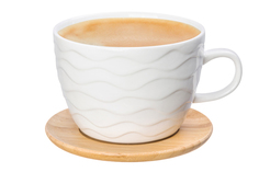 Чашка для капучино и кофе латте 500 мл 14х11,2х8 см Elan Gallery Айсберг волны