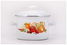 Кастрюля 4,5л Итальянская кухня Лысьвенские эмали