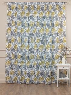 Тюль под лен 300х270 Amore Mio RR 3952-02 готовый на шторной ленте горчичный