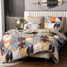 Комплект постельного белья Ситрейд Делюкс Сатин Евро Viva - Home Textile