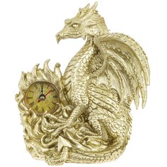 Фигурка декоративная Дракон с часами Remeco Collection 793583 ААх1, 18х10х21 см