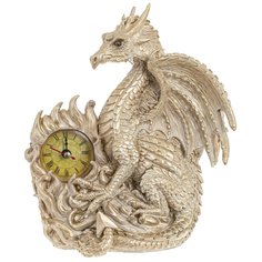 Фигурка декоративная Дракон с часами Remeco Collection 793584 ААх1, 18х10х21 см