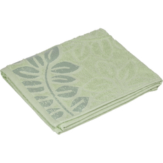 Полотенце Экзотика маxровое 50x85 см 450 гр/м2, св.зелень No Brand