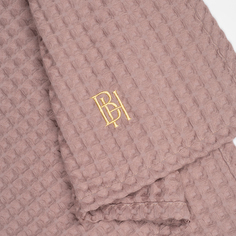Полотенце вафельное BELLEHOME Пудра с вышивкой BH полотенце банное 90х160 см пляжное