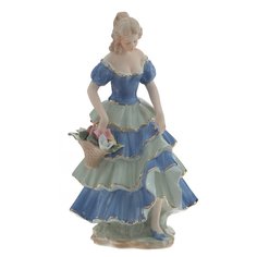 Фигурка декоративная фарфор ALAT Home Девушка 17х15х30см 766449