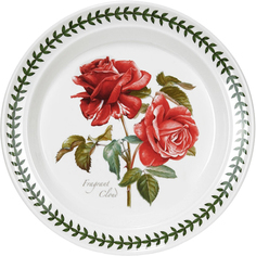 Тарелка десертная Portmeirion Ботанический сад Розы Ароматное облако 15 см белая