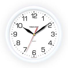 Часы настенные аналоговые Troyka 21210213, белый, 10шт.