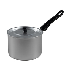 КАСТРЮЛЯ (КОВШ) АЛЮМИН. 1,5 Л С КРЫШКОЙ (1/12) МТ-074 No Brand