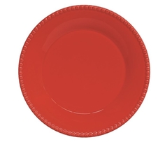 Тарелка обеденная Tiffany, красная, 26 см. Easy Life