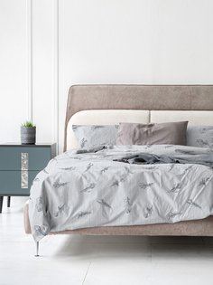 Комплект постельного белья 1,5-спальный Galtex Флай на белом фоне