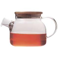 Заварочный чайник Zeidan из боросиликатного стекла с фильтром из нержавеющей стали 600 мл