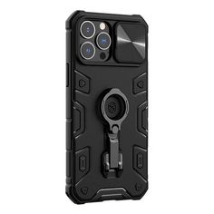 Чехол Nillkin CamShield Armor Pro Magnetic для iPhone 13 Pro Max (черный)