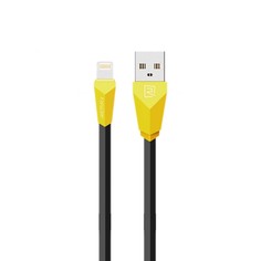 Дата-кабель USB 2.0A для Lightning 8-pin Remax Alien RC-030i 1м Black Yellow
