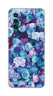 Чехол на Oppo Reno 6 Lite "Цветочный ковер" Case Place