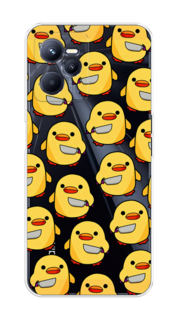 Чехол на Realme C35 "Утка с ножом" Case Place