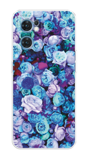Чехол на Oppo Find X5 Lite "Цветочный ковер" Case Place