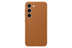 Чехол Samsung Leather Cover S23, Песочно-бежевый