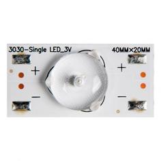 светодиодная подсветка для телевизоров универсальная (3 В) 3030-SingleLED_3V No Brand