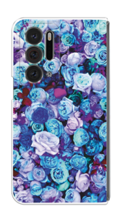 Чехол на Oppo Find N "Цветочный ковер" Case Place