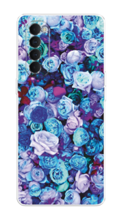 Чехол на Oppo Reno 4 Pro "Цветочный ковер" Case Place