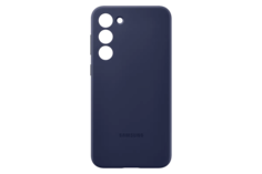 Чехол Samsung Silicone Cover S23+, Тёмно-синий