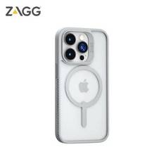 Чехол ZAGG iPhone 14 Pro Max (6.7") Hampton SNAP Case с магнитом серый