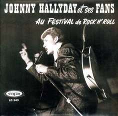 Johnny Hallyday Et Ses "Fans" Au Festival De RockN Roll Vogue