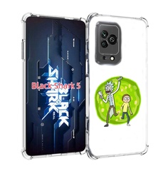Чехол MyPads рик-и-морти-в-кружке для Xiaomi Black Shark 5