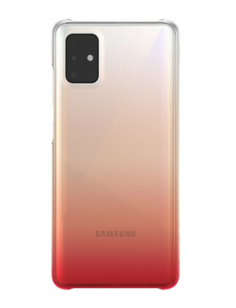 Чехол Samsung Galaxy A51 WITS Gradation Hard Case красный (GP-FPA515WSBRR)