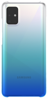 Чехол-накладка Wits Gradation Hard Case (GP-FPA515WSB) для Samsung Galaxy A51 Blue