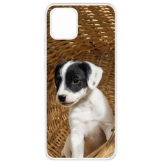 Чехол-накладка Щенок в корзине для Samsung Galaxy A03 (A035) Krutoff