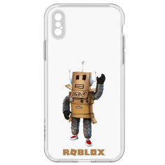Чехол-накладка Roblox-Мистер Робот для iPhone X Krutoff