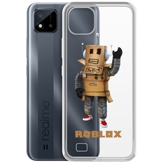 Чехол-накладка Roblox-Мистер Робот для Realme C11 (2021) Krutoff