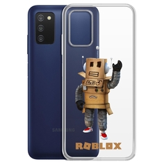 Чехол-накладка Roblox-Мистер Робот для Samsung Galaxy A03s (A037) Krutoff
