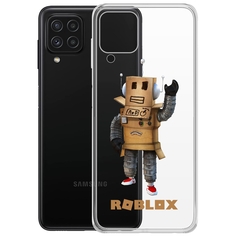 Чехол-накладка Roblox-Мистер Робот для Samsung Galaxy A22/M22 (A225/M225) Krutoff
