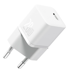 Сетевое зарядное устройство Baseus GaN5 1C 20W 1xUSB Type-C 3 А черный