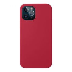 Накладка силикон Deppa Soft Silicone Case для Apple iPhone 12 Pro/12 Красный арт.87766
