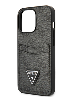 Чехол Guess для iPhone 13 Pro Max с карманом для карт, Black