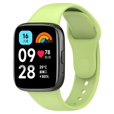 Силиконовый ремешок для Redmi Watch 3 Lite, Redmi Watch 3 Active, светло-зеленый Xiaomi