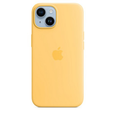 Силиконовый чехол Apple MagSafe для iPhone 14 (Sunglow)
