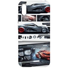 Чехол-накладка Софт Гаражный постер для Xiaomi Redmi 9A Krutoff
