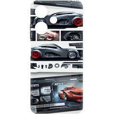 Чехол-накладка Софт Гаражный постер для Infinix Hot 30i Krutoff