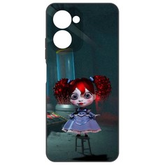 Чехол-накладка Krutoff Soft Case Хаги Ваги - Кукла Поппи для Realme C33 2023 черный