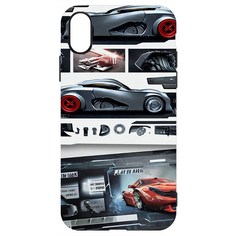 Чехол-накладка Софт Гаражный постер для iPhone X Krutoff