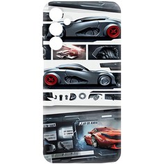 Чехол-накладка Софт Гаражный постер для Samsung Galaxy A24 (A245) Krutoff