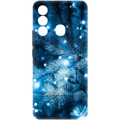 Чехол-накладка Софт Гирлянда для Itel P38 Pro Krutoff