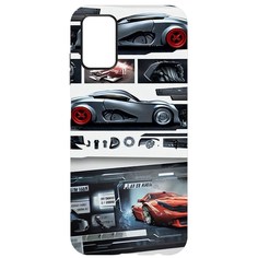 Чехол-накладка Софт Гаражный постер для Samsung Galaxy A03s (A037) Krutoff