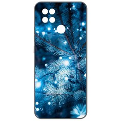 Чехол-накладка Софт Гирлянда для Poco C40 Krutoff