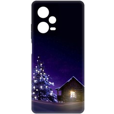 Чехол-накладка Софт Зимний домик для Xiaomi Redmi Note 12 Pro+ 5G Krutoff